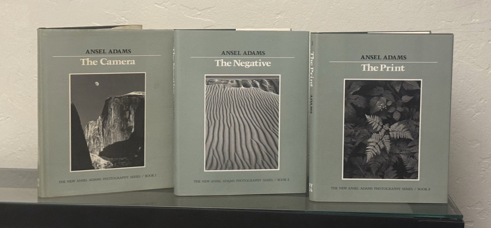Ansel Adams Photography Series *3 Volume Set* Camera/ Negative/ Print HC w/ DJ Ansel Adams Photography Series *3 Volume Set* Camera/ Negative/ Print HC w/ DJ