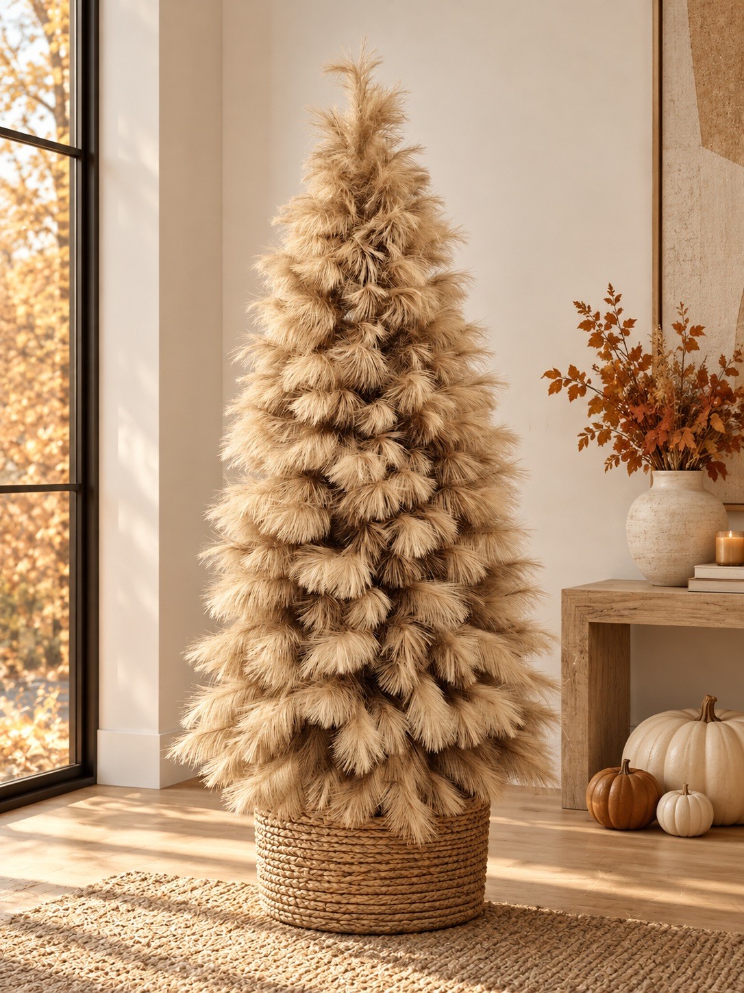 7ft Luxury Handmade Extended Feather Faux Fur Pampas Grass Autumn decor 7ft Luxury Handmade Extended Feather Faux Fur Pampas Grass Autumn decor