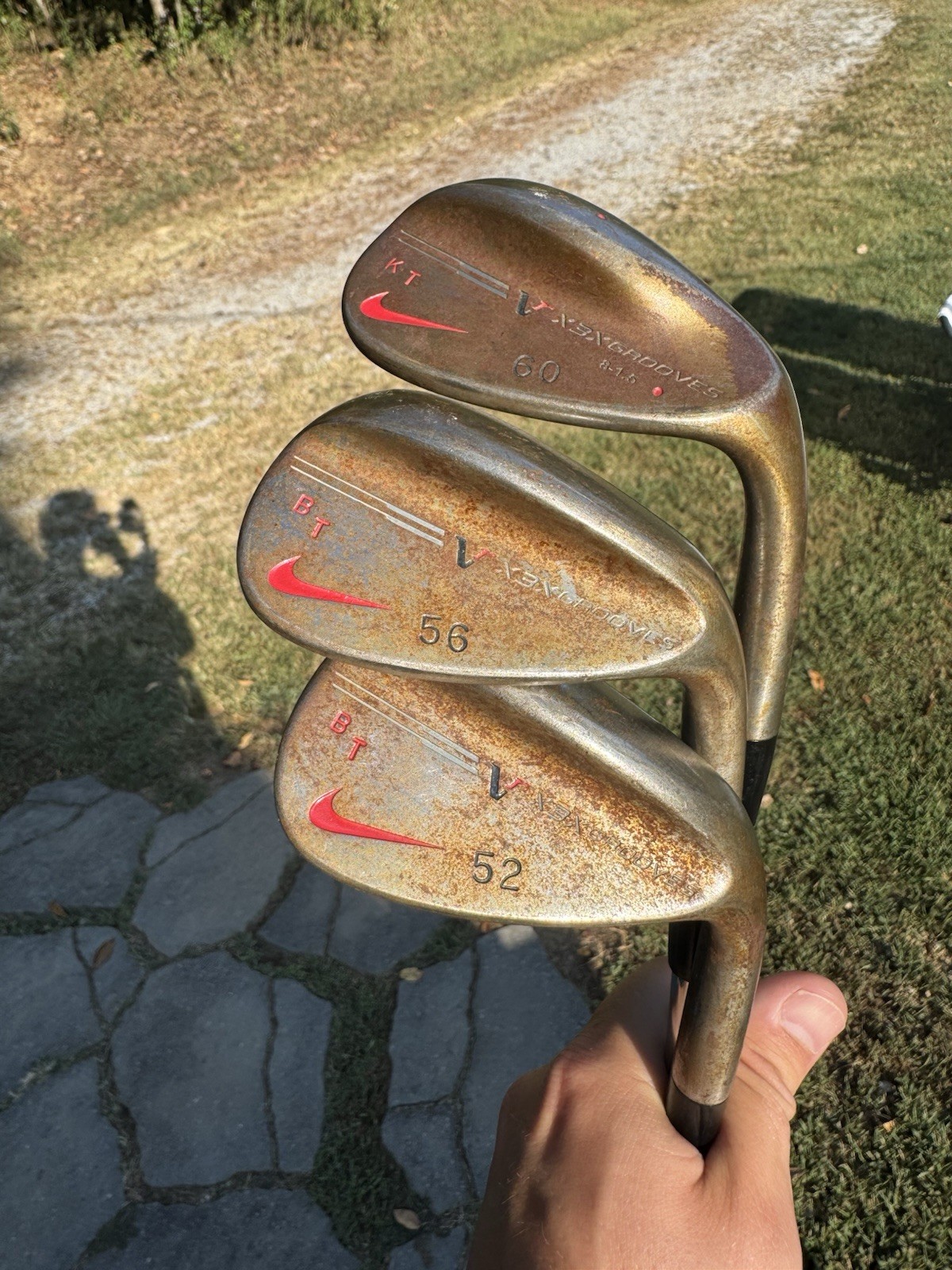 **Tour Issue** Nike/Artisan VR Raw Finish 52 56 60 Hand Ground Wedges - The Oven
