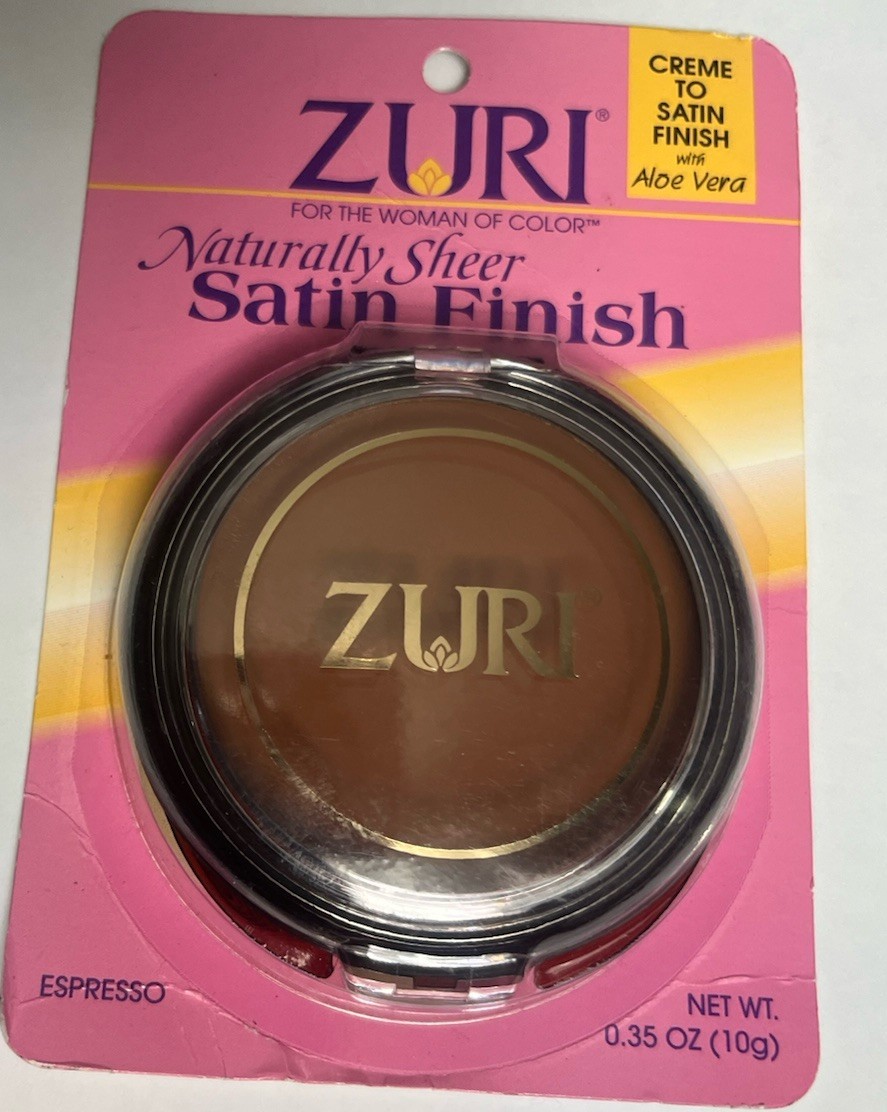 Expresso - Zuri Make Up  Foundation. Naturally Sheer Crème To Satin 0.35oz