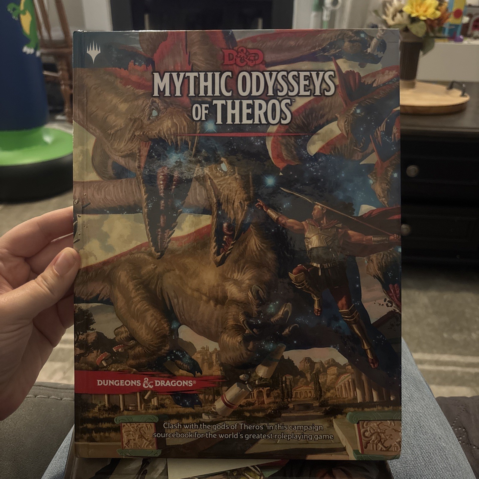 Mythic Odysseys of Theros by Dungeons & Dragons (2020, Hardcover) Mythic Odysseys of Theros by Dungeons & Dragons (2020, Hardcover)