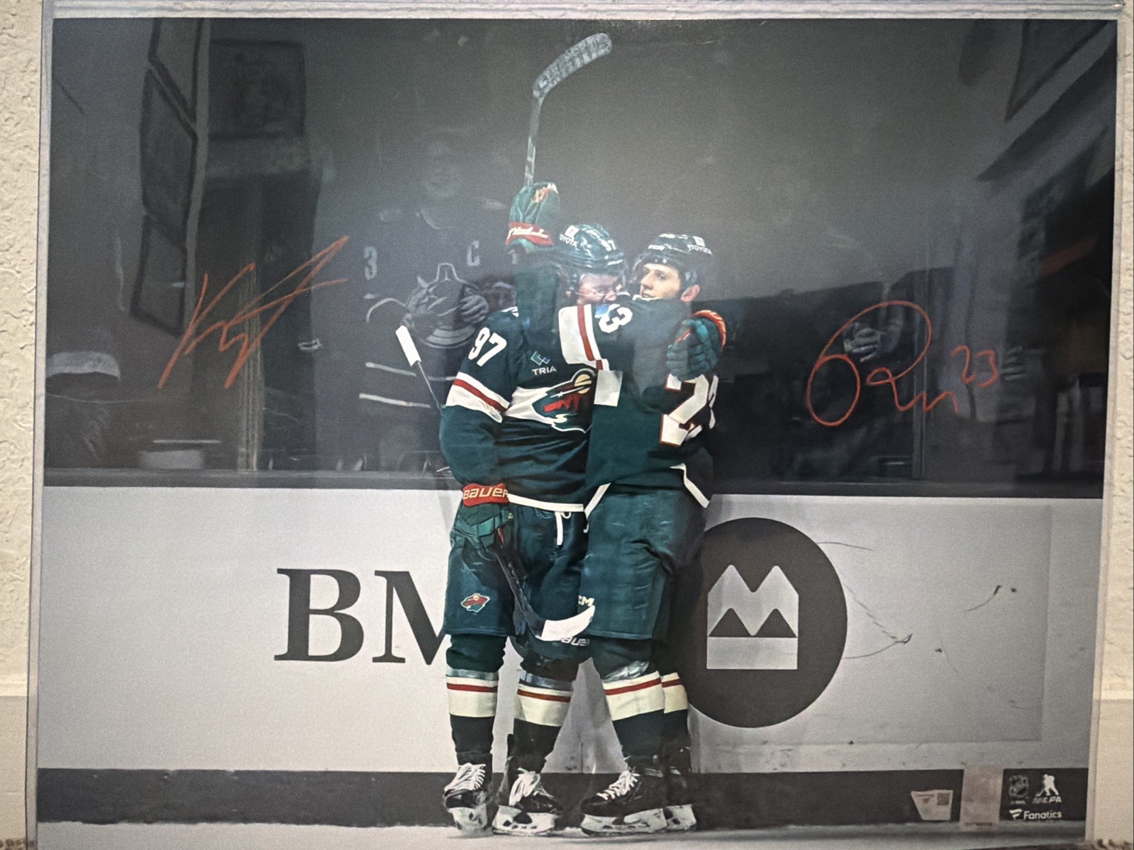 Kirill Kaprizov Marco Rossi Signed Photo 16x20 Fanatics Authentic FAST SHIPPING Kirill Kaprizov Marco Rossi Signed Photo 16x20 Fanatics Authentic FAST SHIPPING