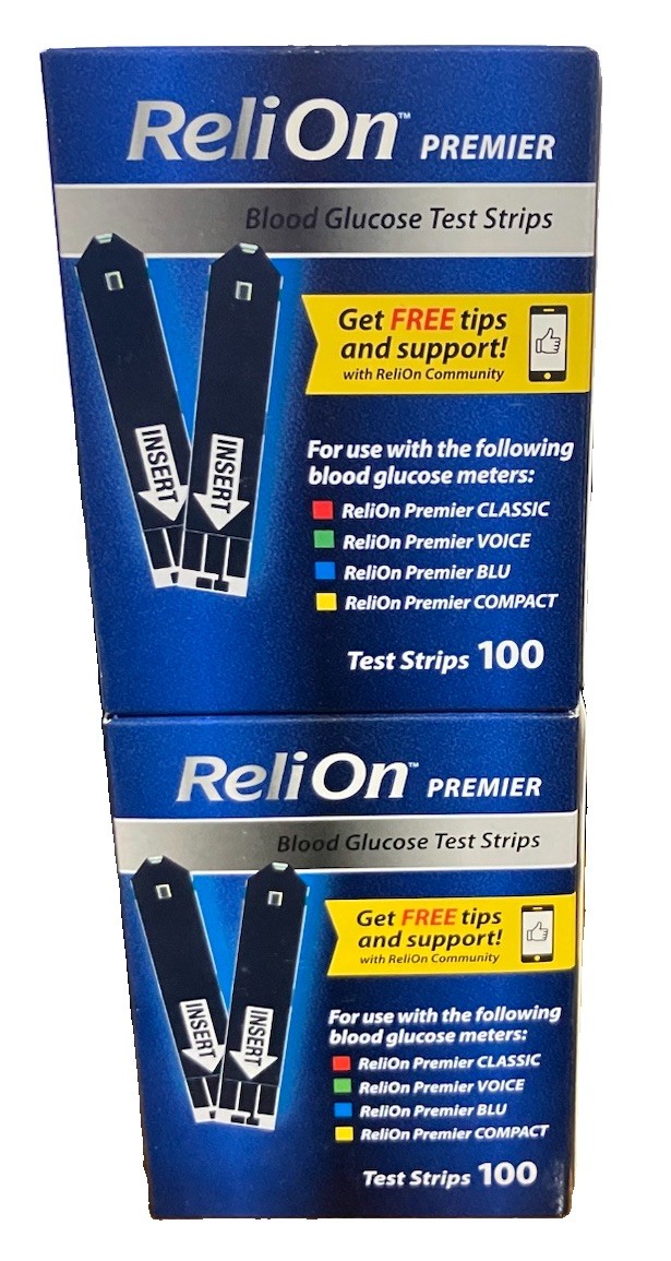 200 ReliOn Premier Test Strips~Fresh Dated~4/2028~$33.48~Trusted Seller~FR SHIP 200 ReliOn Premier Test Strips~Fresh Dated~4/2028~$33.48~Trusted Seller~FR SHIP
