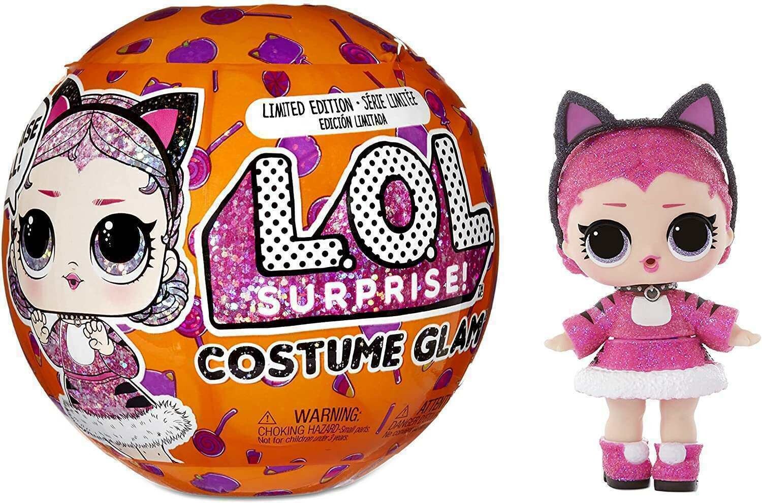 LOL SURPRISE COSTUME GLAM, LIMITED EDITION, new