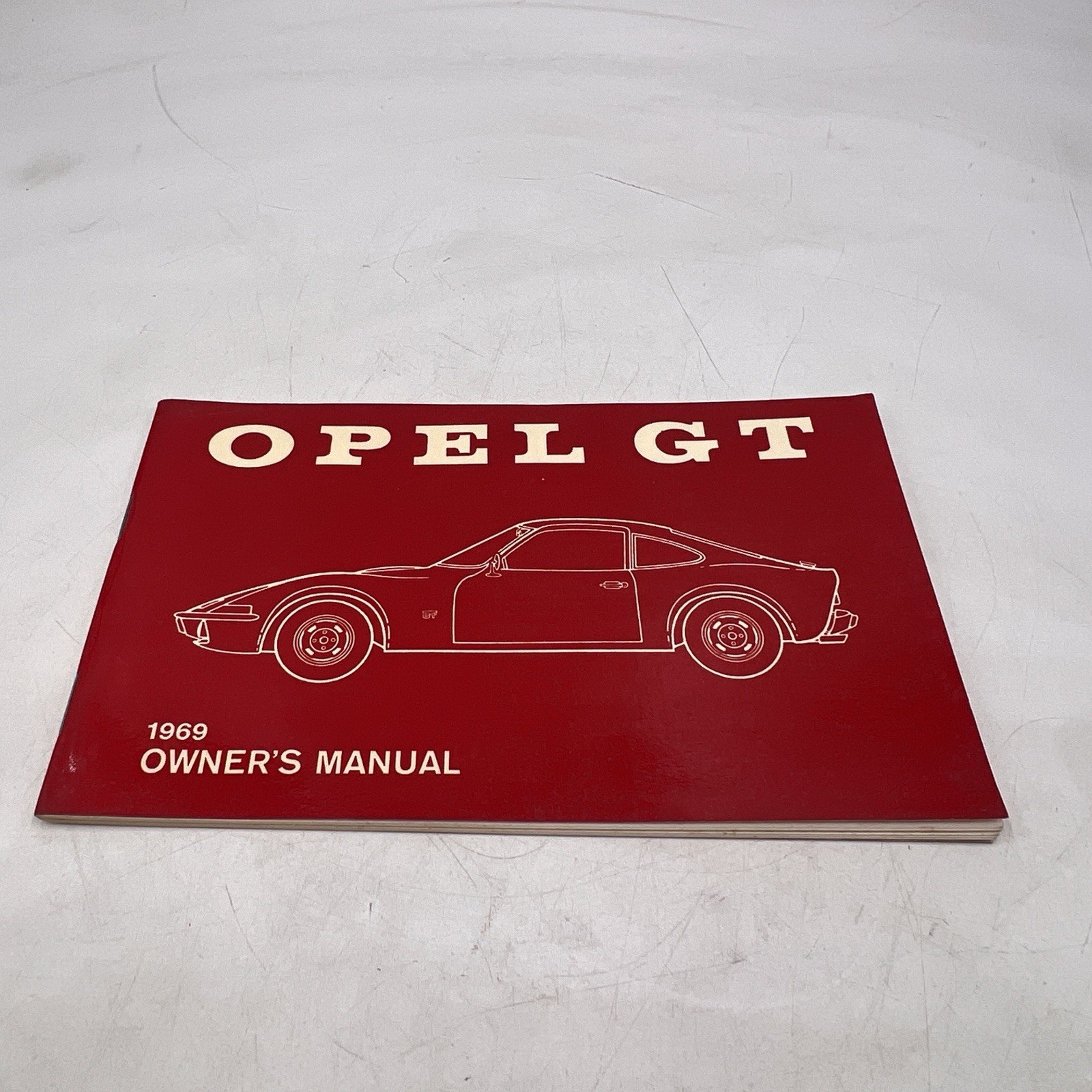 Rare 1969 Opel GT Sports Coupe Owner Owner's Manual User Guide Original OEM Rare 1969 Opel GT Sports Coupe Owner Owner's Manual User Guide Original OEM