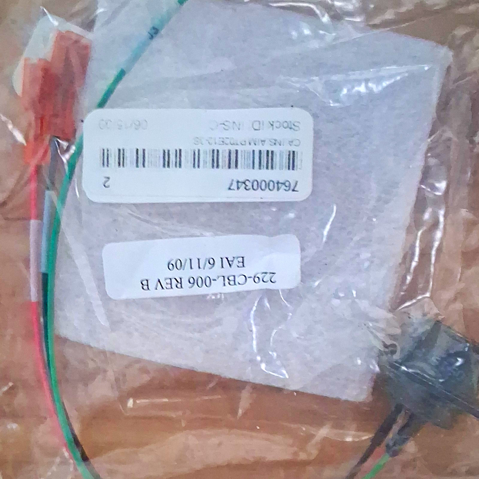 for sale is a matching pair of brand new industrial circular cable assemblies.