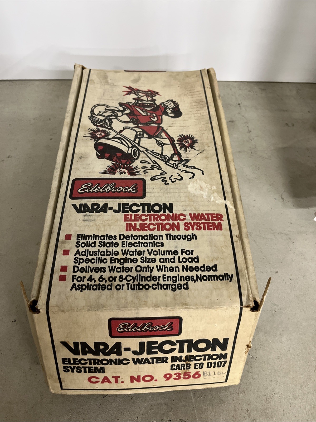 Vintage Edelbrock Vara-Jection Electronic Water Injection System #9356 NOS