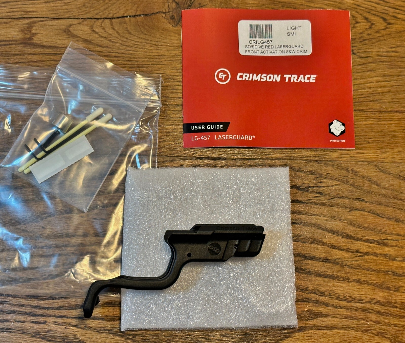 Crimson Trace Smith & Wesson S&W SD9 / S&W SD40 LASERGUARD® LG-457 Red Laser