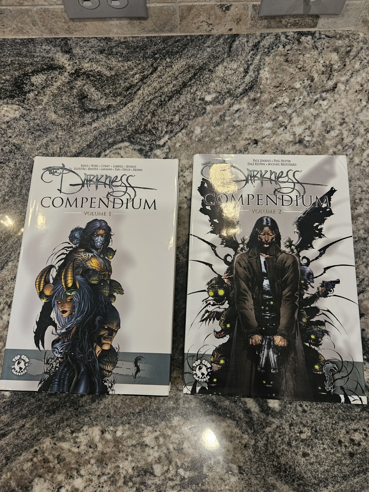 The Darkness Compendium, Volumes 1 & 2 Top Cow Universe Hardback Copies