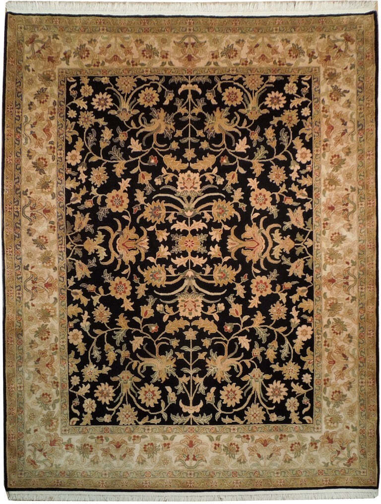 8x10\' Black Chobi Peshawar Rug 18588
