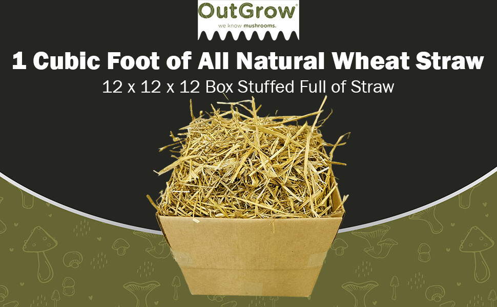 1 Cubic Foot of 100% All Natural Wheat Straw | 4 Pound Box 1 Cubic Foot of 100% All Natural Wheat Straw | 4 Pound Box