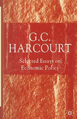 Selected Essays on Economic Policy                                             