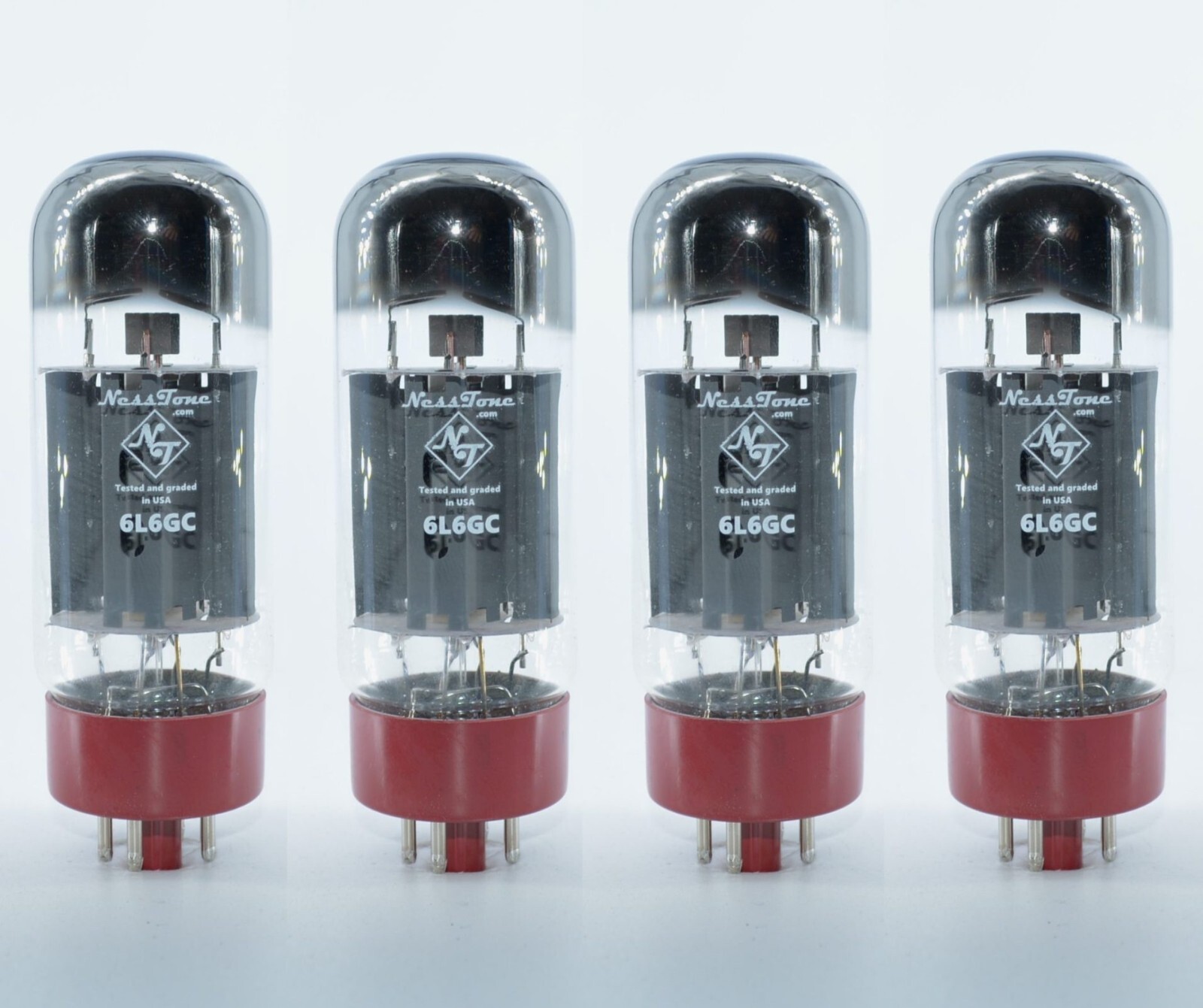 NEW NESSTONE 6L6GC Matched **QUAD** Tubes 6L6 5881 Valves-Sweet Tube Tone-Tested NEW NESSTONE 6L6GC Matched **QUAD** Tubes 6L6 5881 Valves-Sweet Tube Tone-Tested