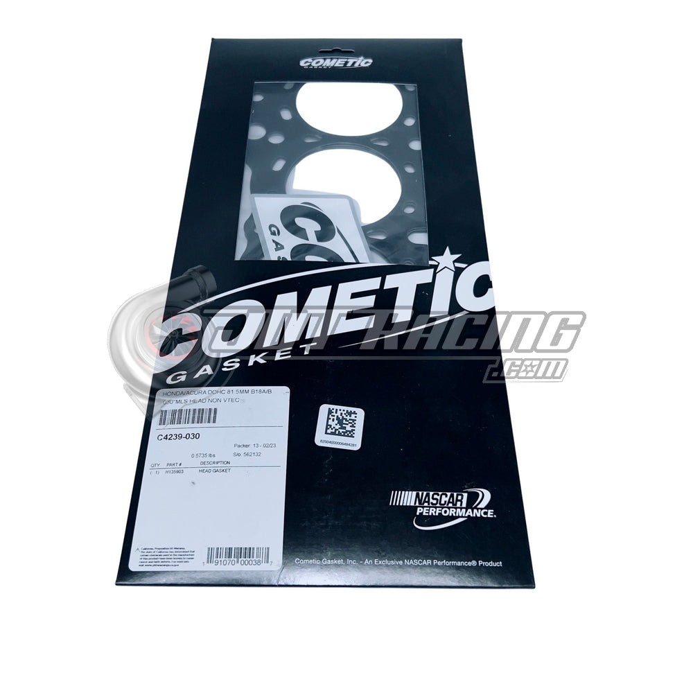 Cometic MLS Head Gasket 81.5 mm Bore for Honda/Acura B18A1/B18B1 1.8L Non-VTEC