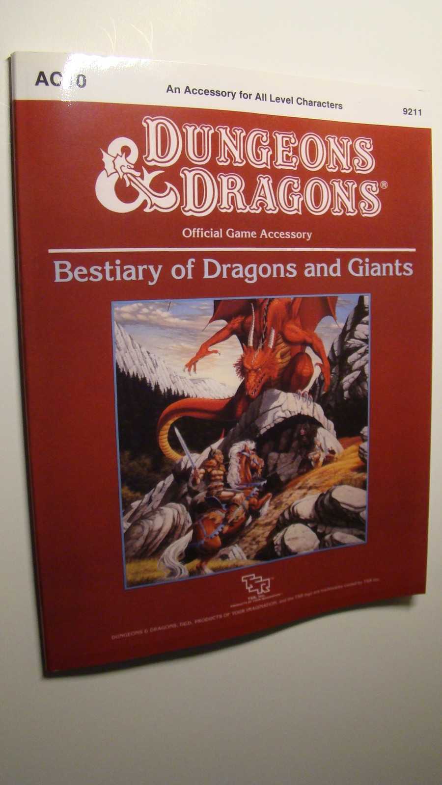 SUPER MODULE AC10 - BESTIARY OF DRAGONS *NM/MINT 9.8 NEW* DUNGEONS DRAGONS