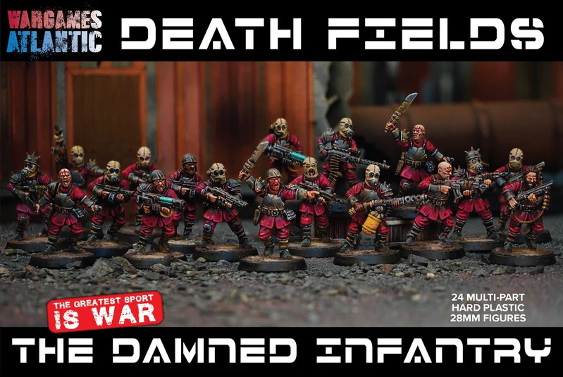 Death Fields: The Damned Infantry by Wargames Atlantic