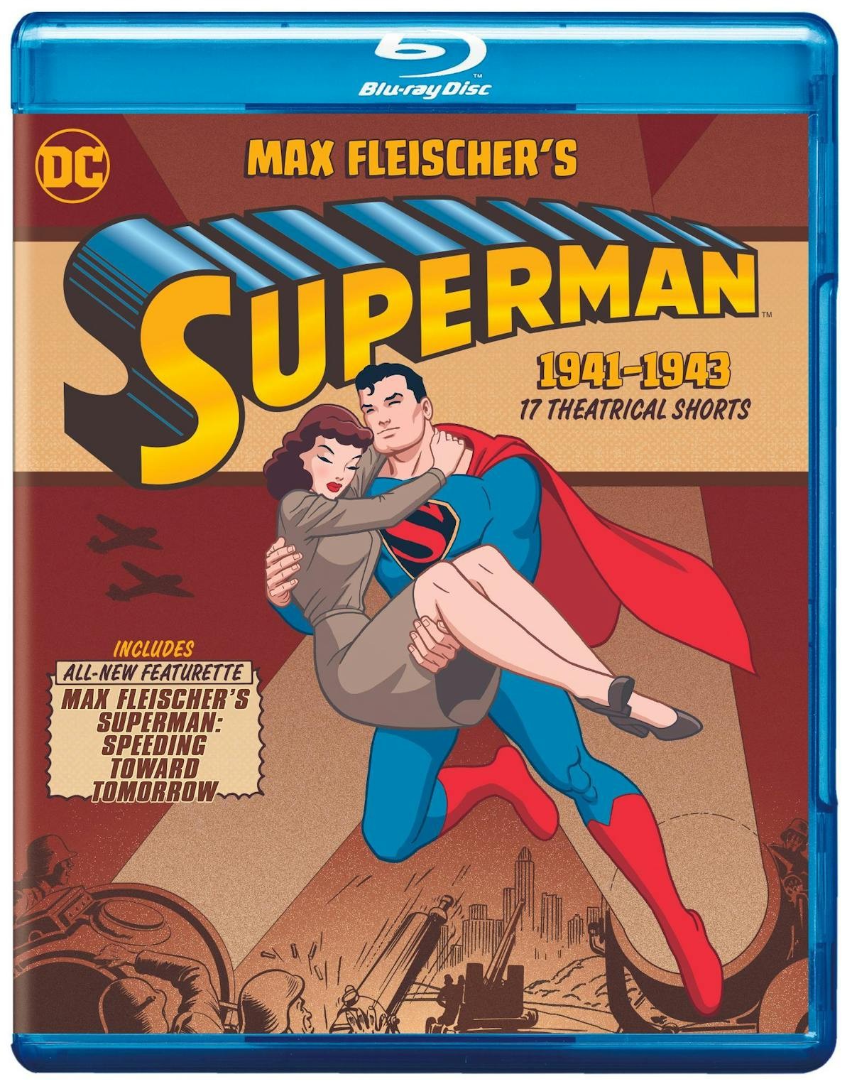 Max Fleischer's Superman The Collection Blu-ray Bud Collyer NEW