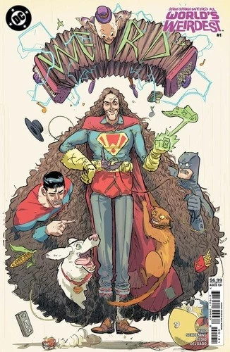 Batman Superman Weird Al World's Weirdest #1 - Variant Cover Rossmo - DC 2026 Batman Superman Weird Al World's Weirdest #1 - Variant Cover Rossmo - DC 2026