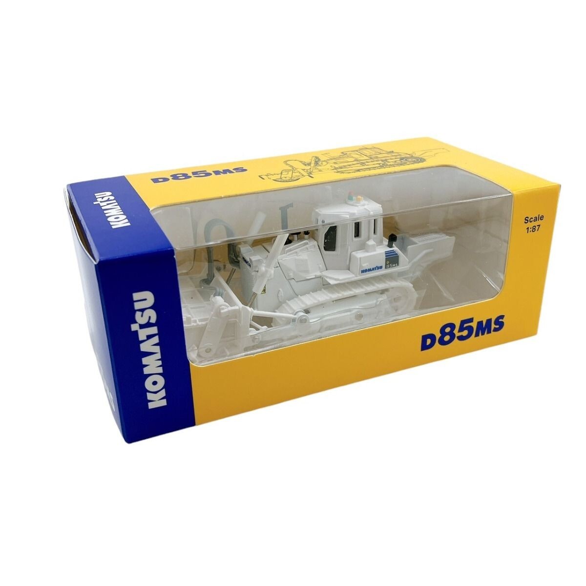 Komatsu Official Diecast Model Anti Personnel Landmine Demining Equipment D85MS Komatsu Official Diecast Model Anti Personnel Landmine Demining Equipment D85MS