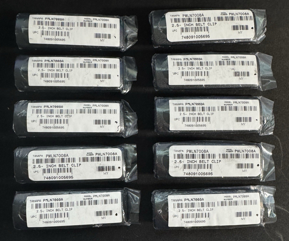 (10) NEW Authentic Motorola PMLN7008A Belt Clips 2.5\