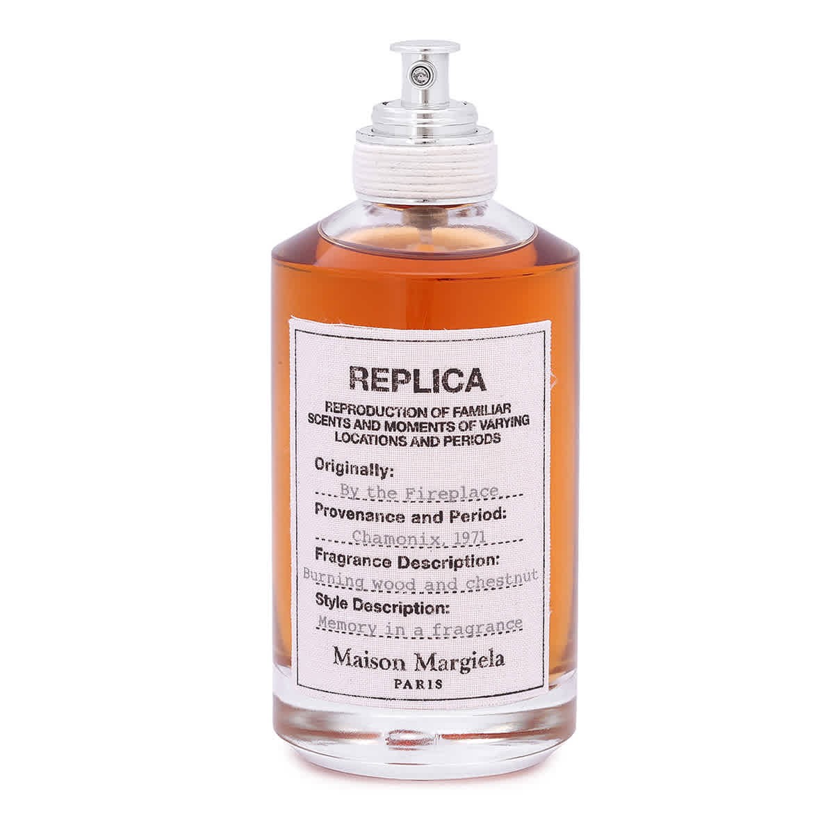 Maison Margiela Men\'s Replica By The Fireplace EDT Spray 3.4 oz Fragrances