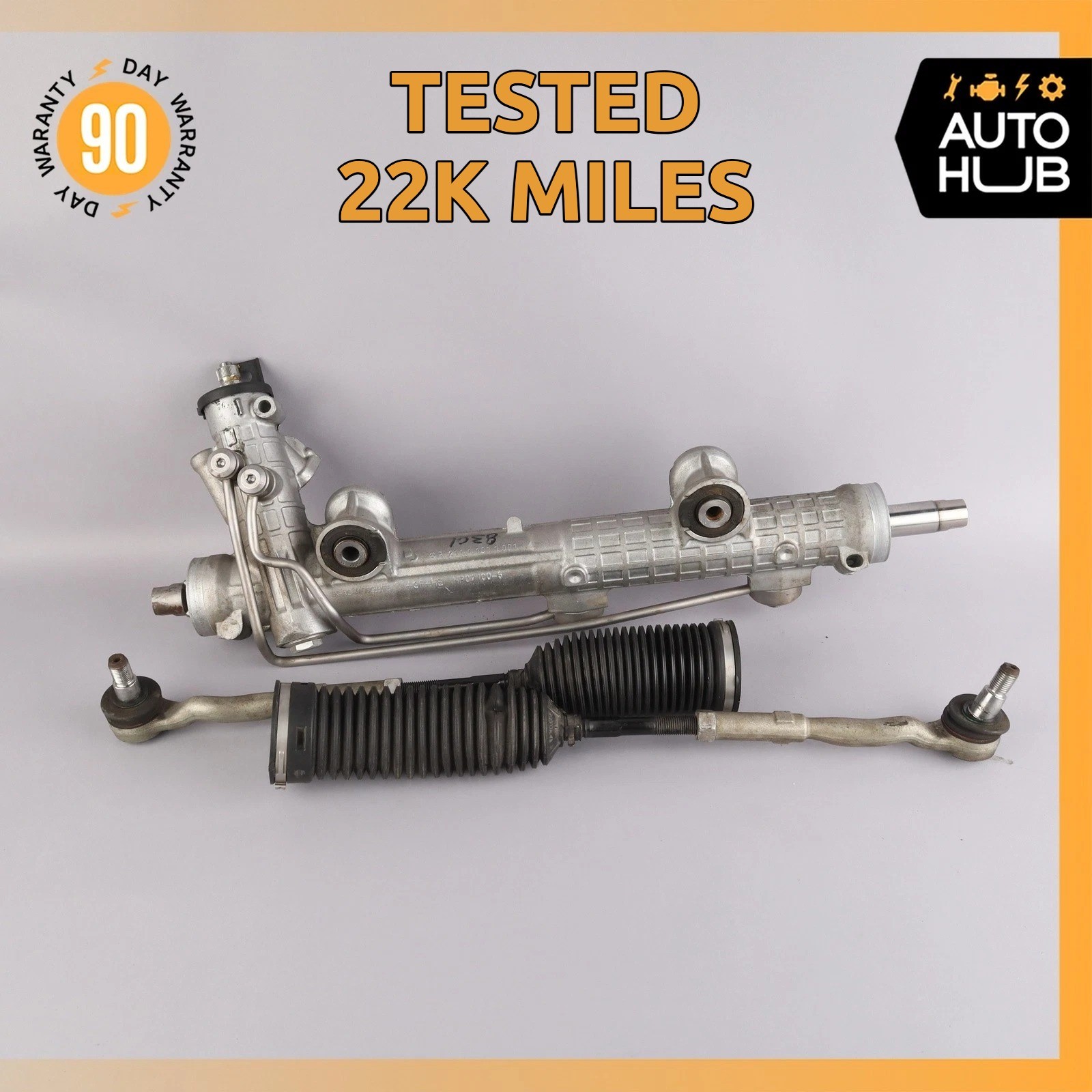 07-09 Mercedes W211 E350 E550 RWD Power Steering Rack 2114604300 OEM 22k