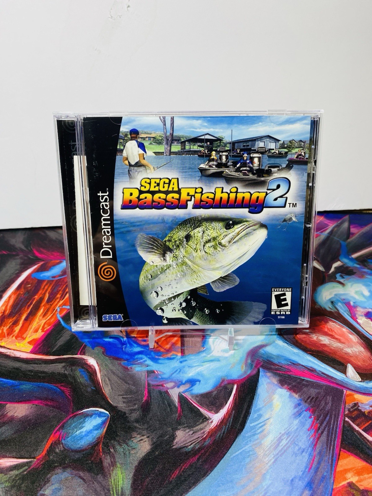 RARE Sega Bass Fishing 2 DREAMCAST Complete + REGISTRATION
