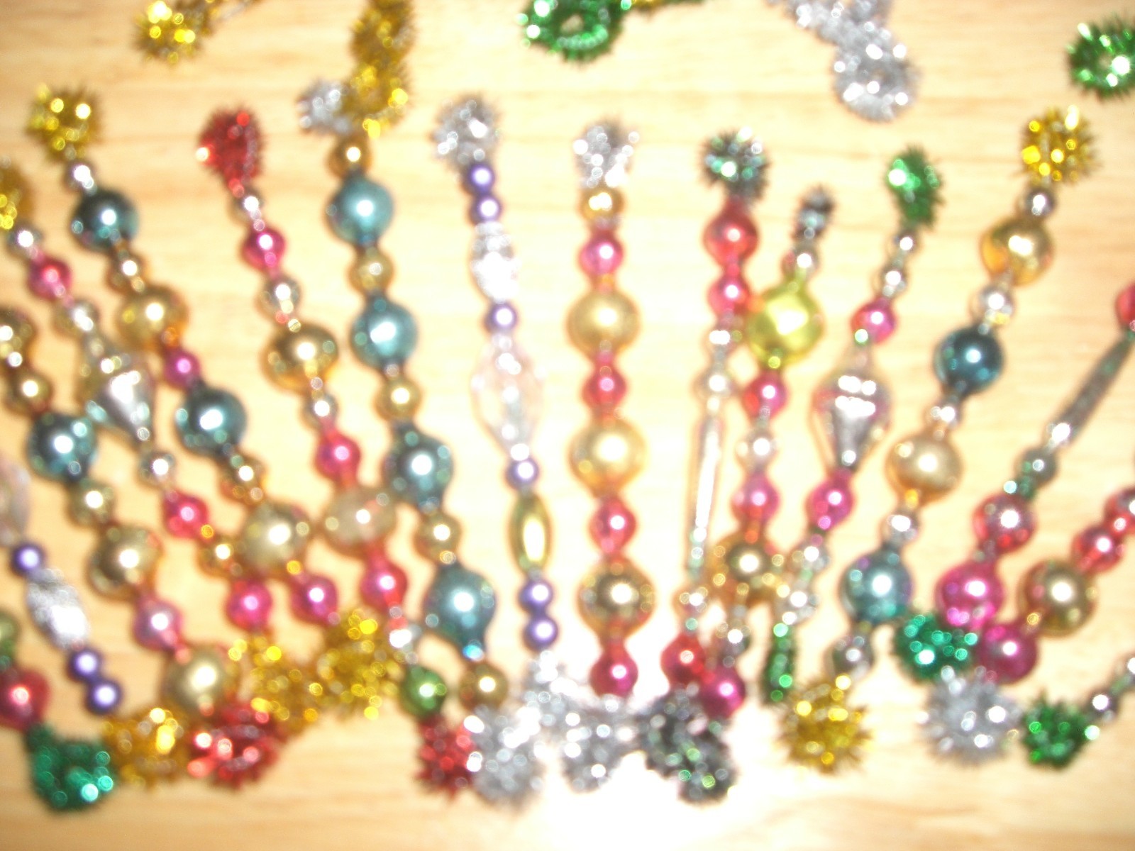 vintage mercury glass icicles ornaments