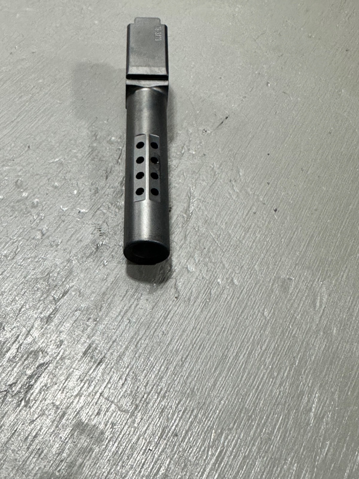 For Glock 19 19X Ported Barrel Fits Gen 1 2 3 4 5 Black Diamond Like Coating DLC For Glock 19 19X Ported Barrel Fits Gen 1 2 3 4 5 Black Diamond Like Coating DLC
