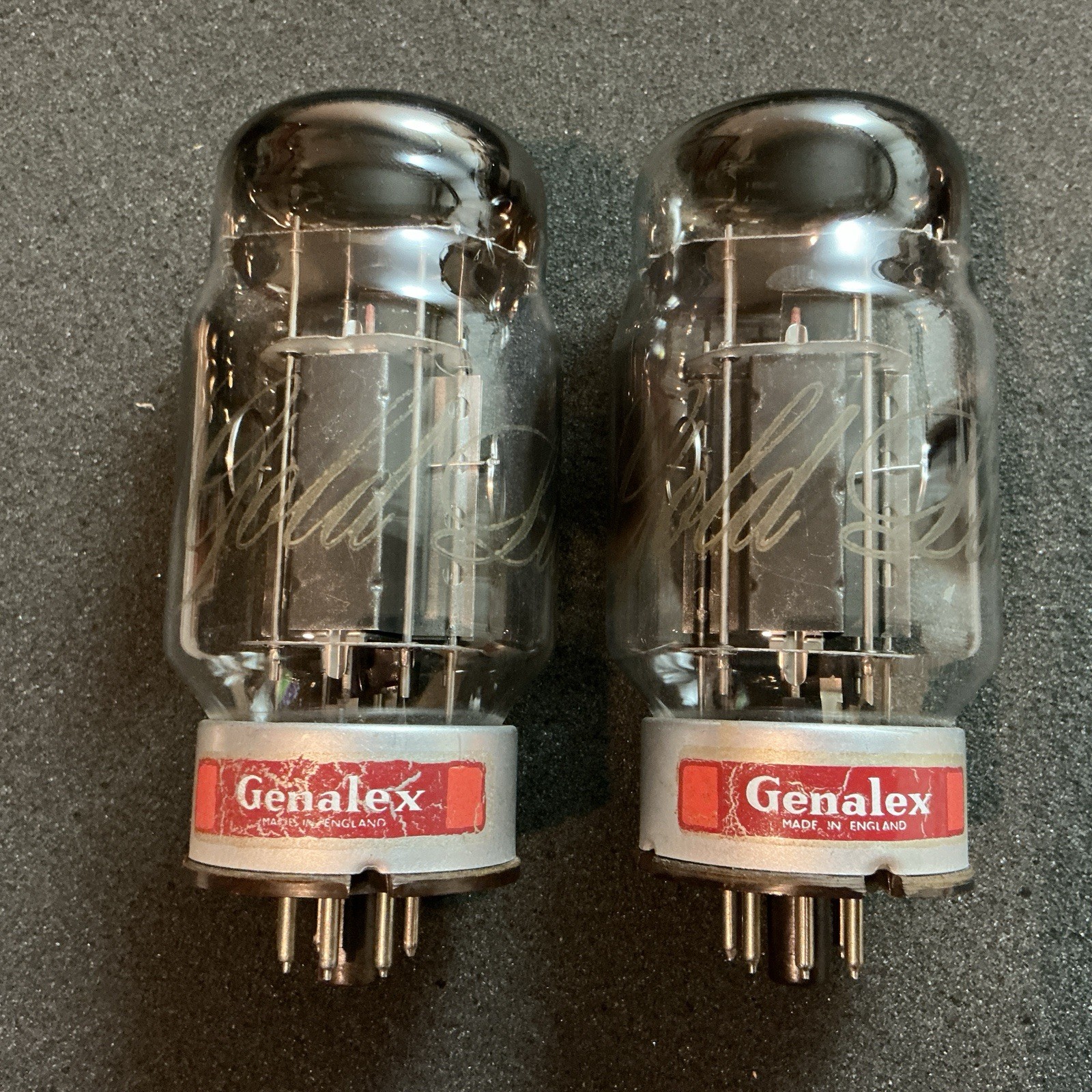 Rare Real Vintage Genalex Gold Lion KT88 Tubes Amplitrex Tested GEC 6550 L@@K