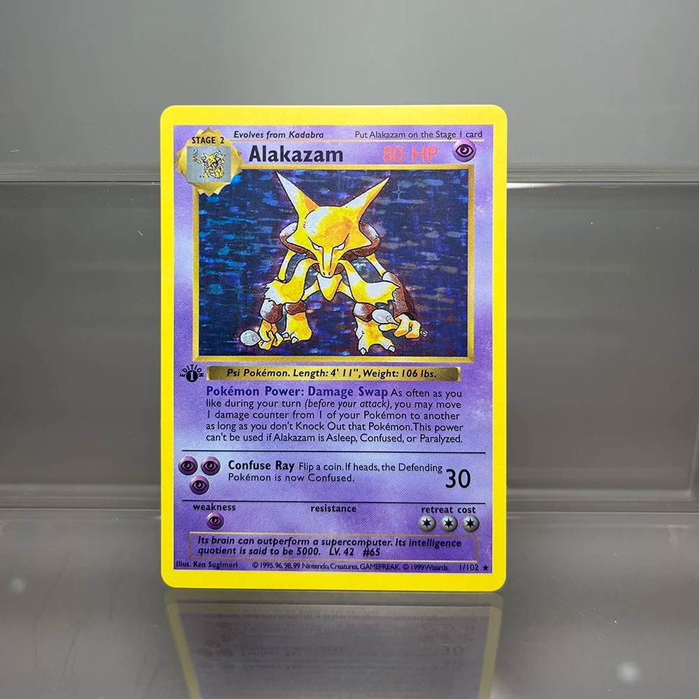 1996 1st Edition Set Charizard Venusaur Blastoise 25th Anniversary Cards..