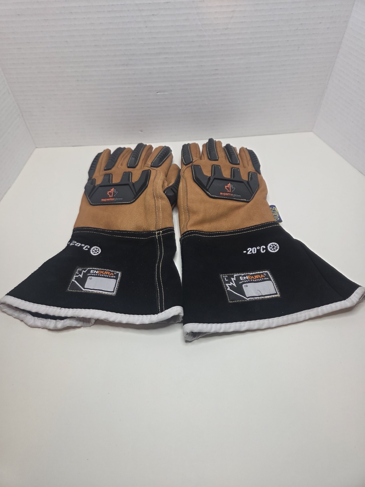 Superior Glove Endura Anti-Impact Driver Gloves -20 3M Thinsulate Size Men\'s L