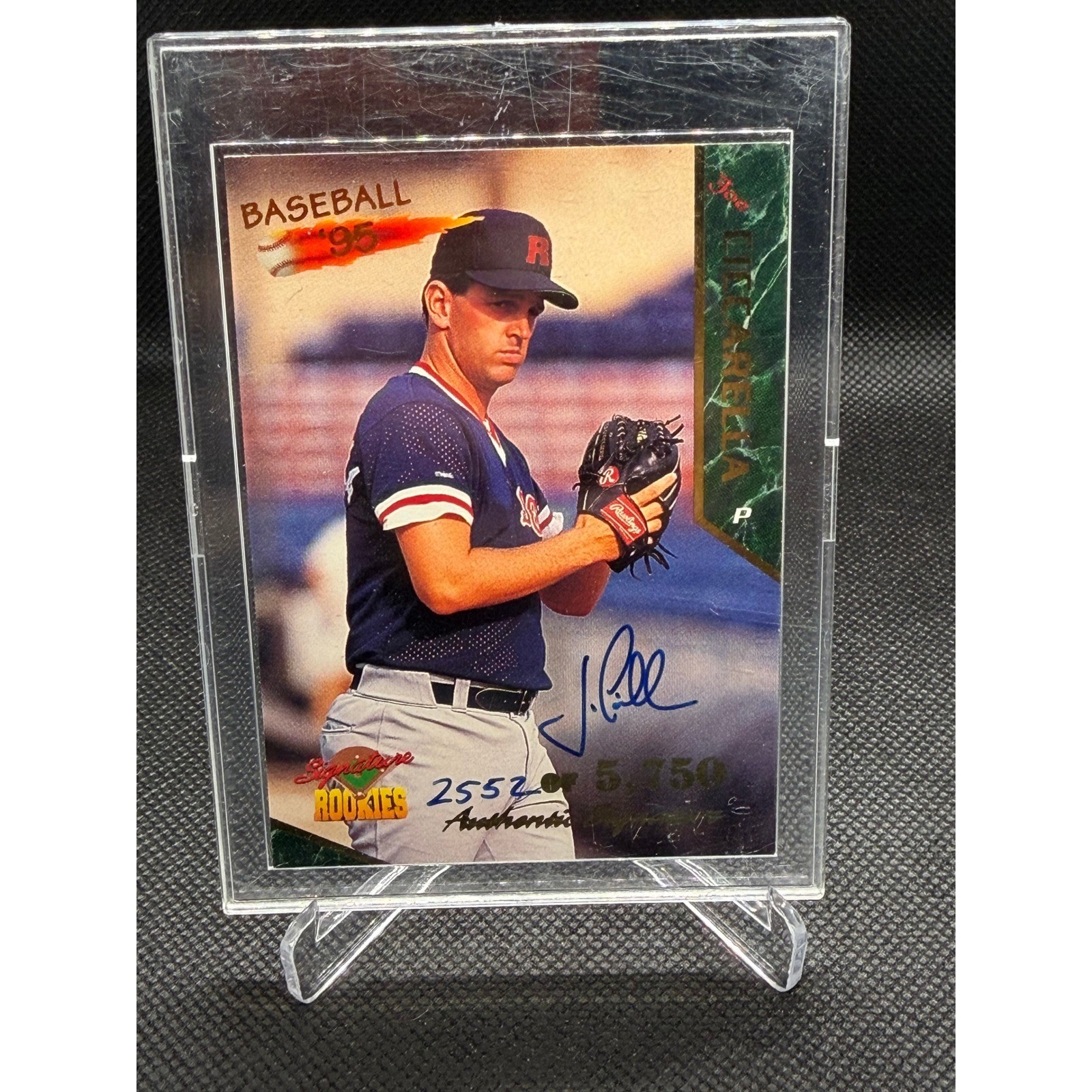 1995 Signature Rookies Joe Ciccarella Autograph Card 2552/5750 Boston Red Sox
