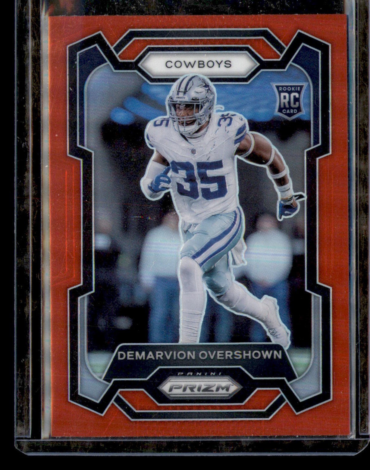 2023 Panini Prizm DeMarvion Overshown #323 Red Retail Prizm SSP Rookie Cowboys