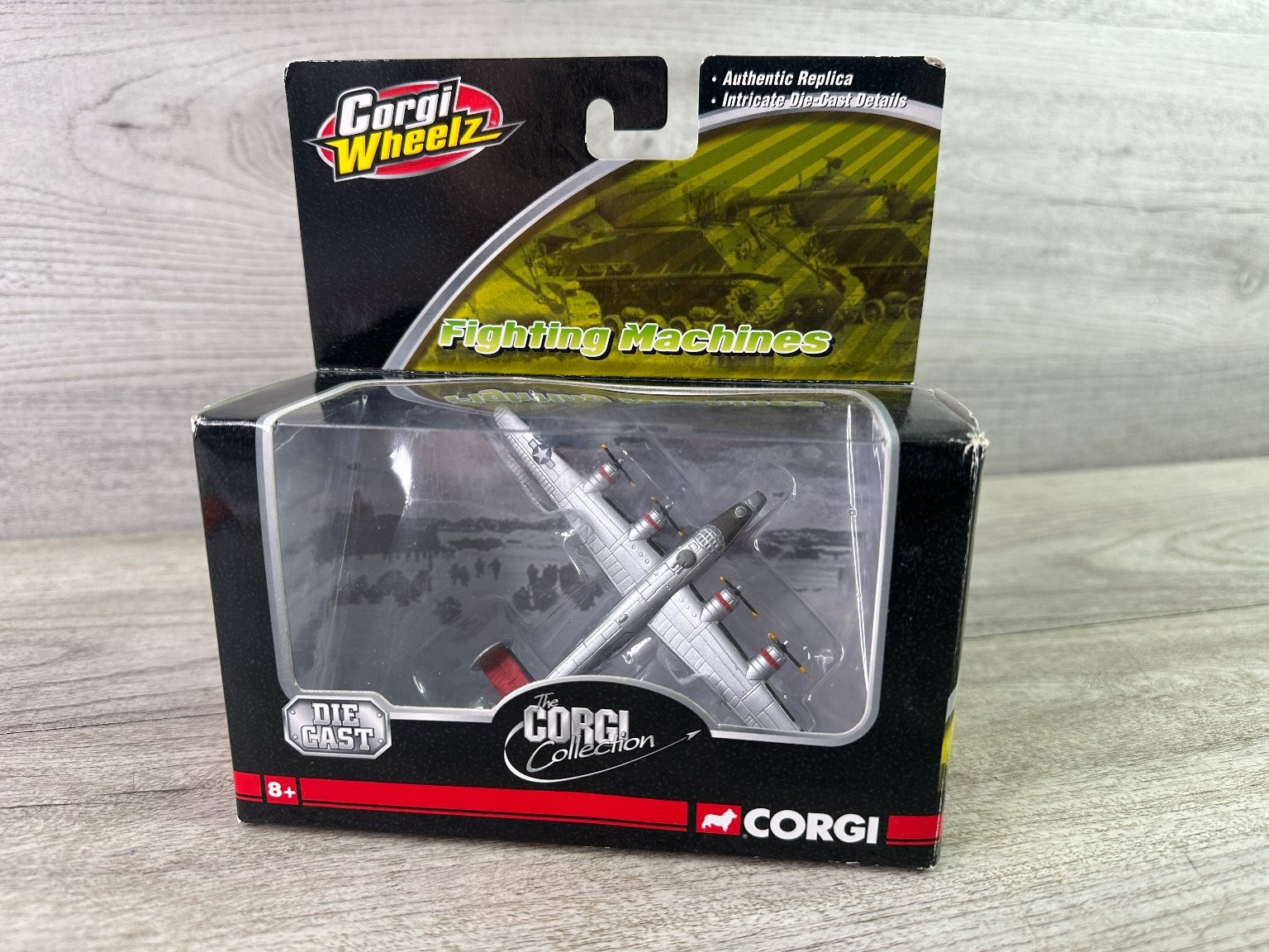 Corgi Wheelz B-24 Liberator Diecast Bomber WWII Military Aircraft Model NEW Corgi Wheelz B-24 Liberator Diecast Bomber WWII Military Aircraft Model NEW
