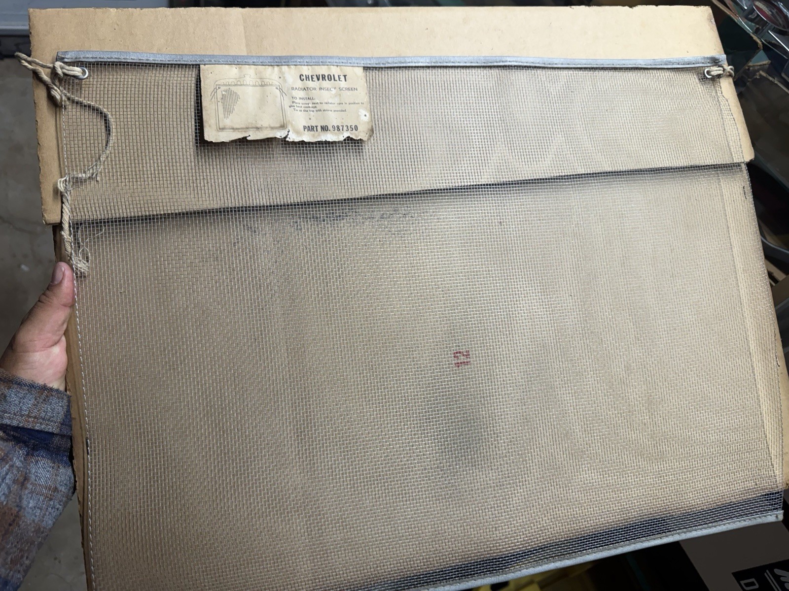 1955 1956 1957 Chevrolet Bug Screen Nos 1955 1956 1957 Chevrolet Bug Screen Nos