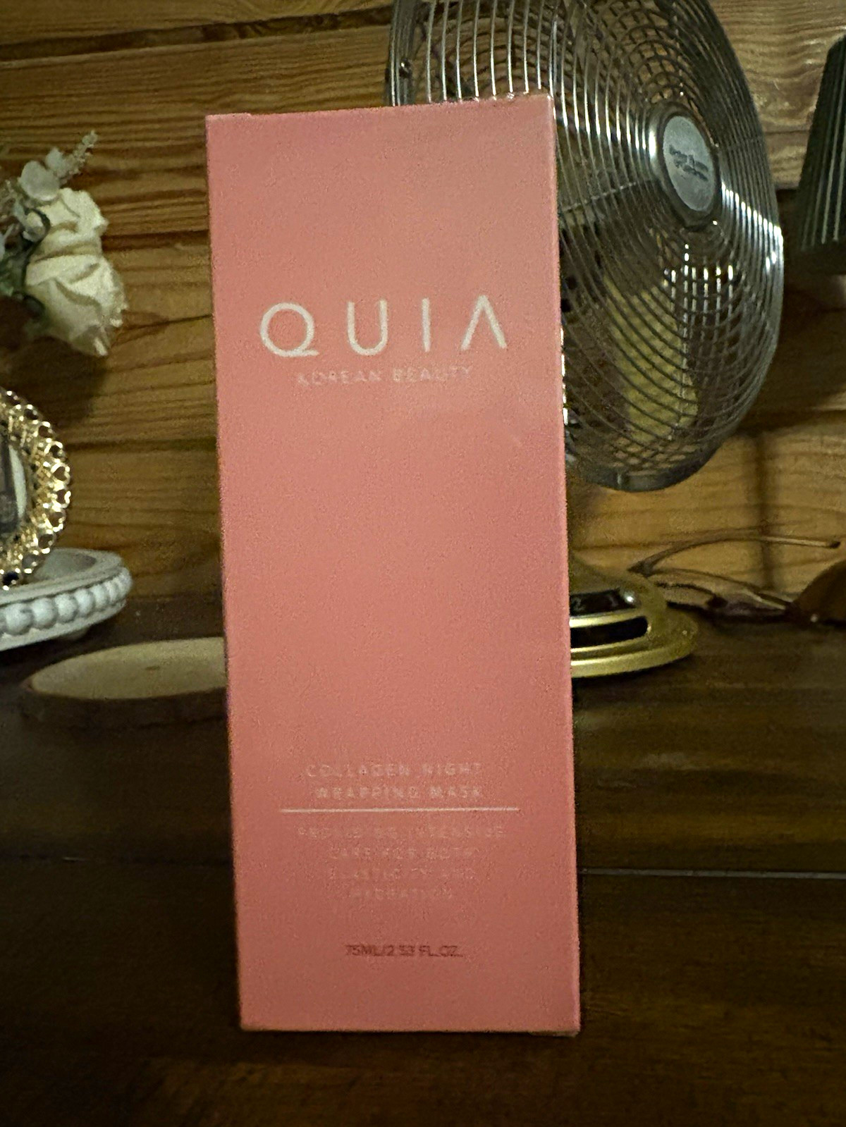 QUIA Korean Beauty Collagen Night Wrapping Mask Hydrating Anti-Aging 75ml