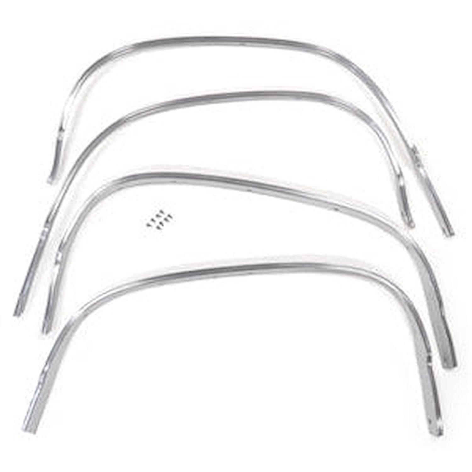 Golden Star WL03-68S Wheel Well Molding Trim Set for 1968-1969 Chevy