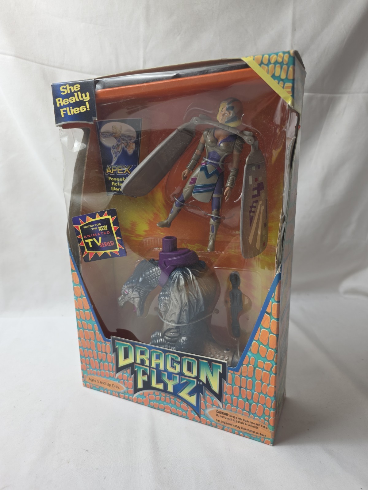 Dragon Flyz \'APEX\' Launcher Flying Toy Galoob 66220 New Vintage 1995 RARE