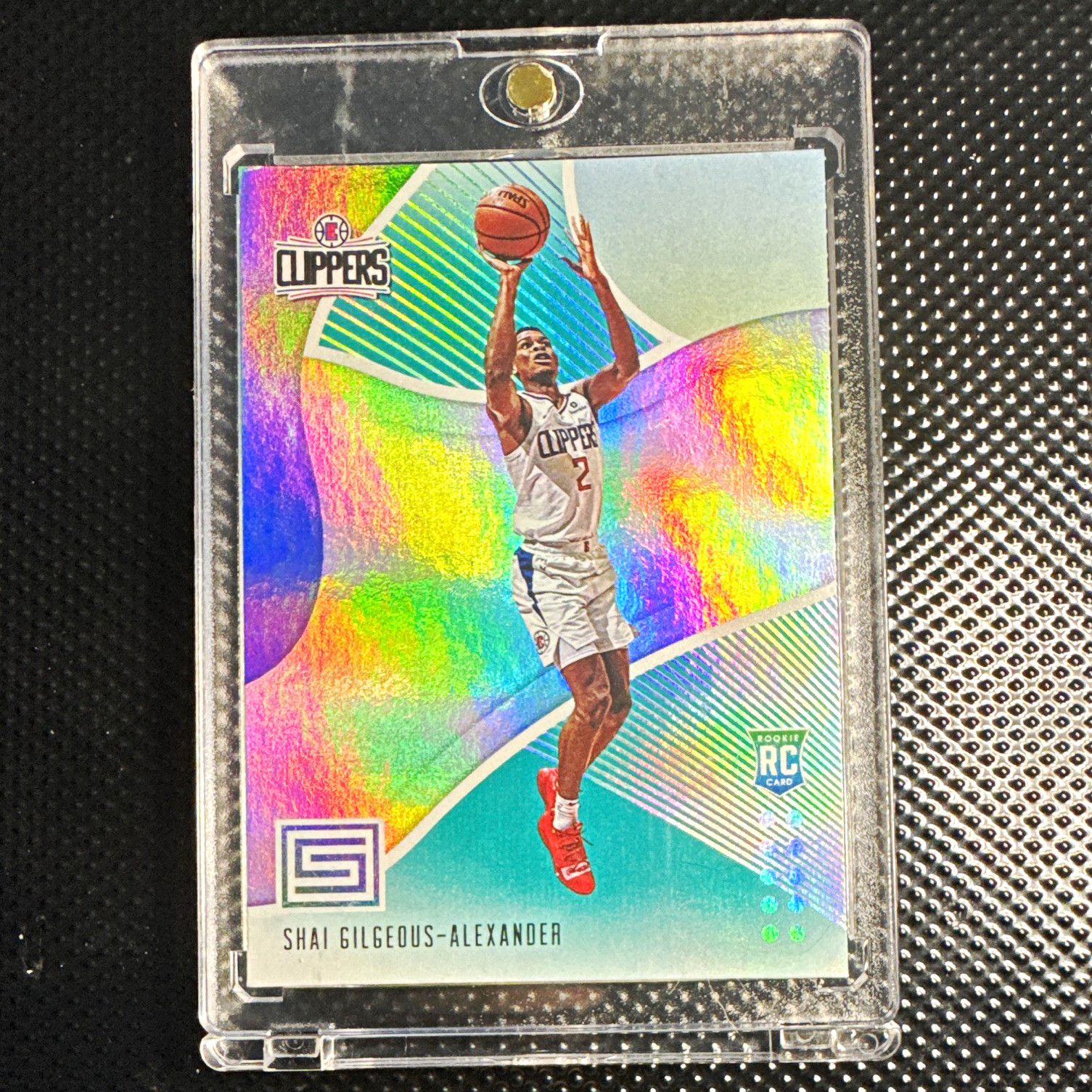 Panini 2018-19 Status Shai Gilgeous-Alexander Clippers RC #106 Aqua