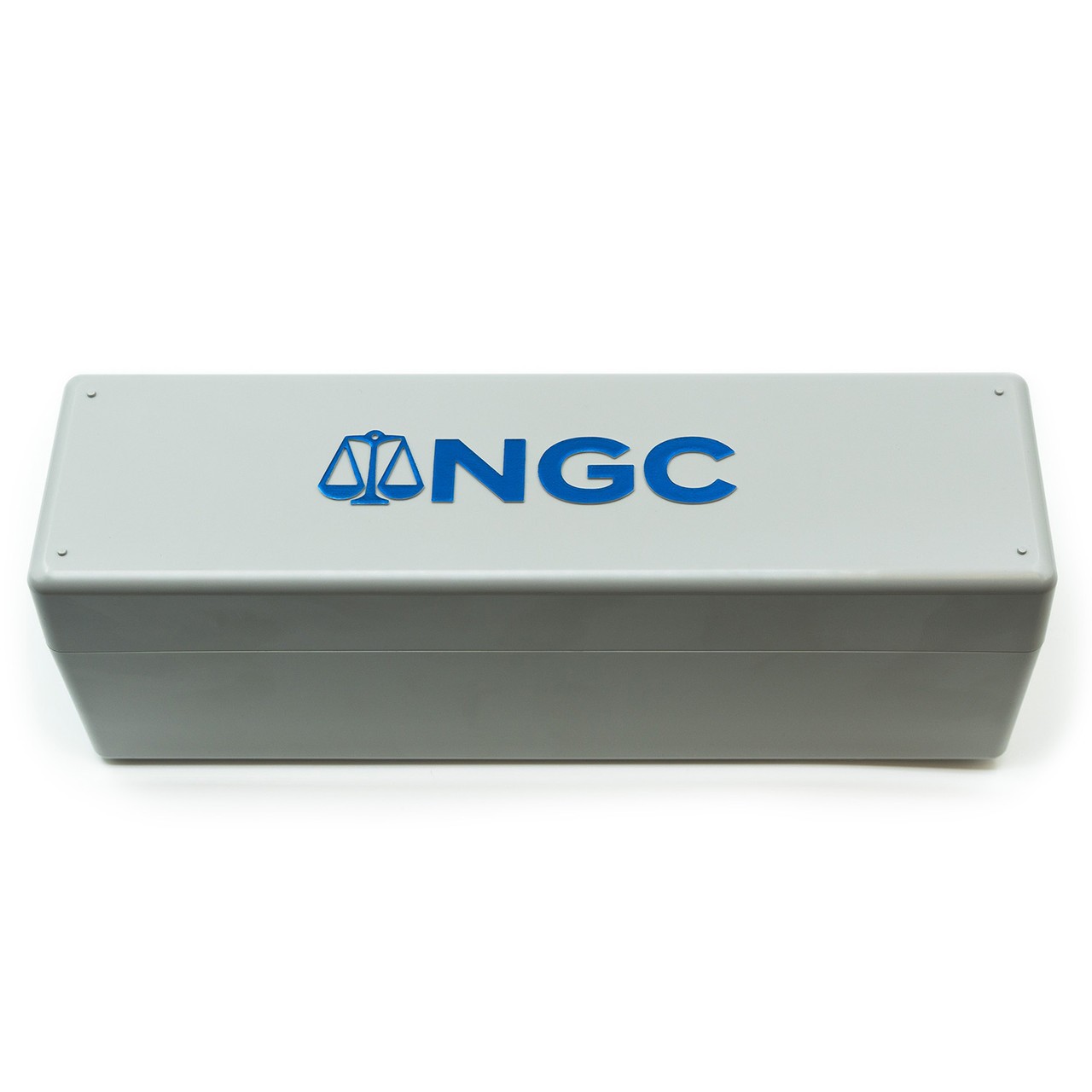 NGC® Universal Coin Slab Storage Box for Certified Graded Coin Slabs (Silver) NGC® Universal Coin Slab Storage Box for Certified Graded Coin Slabs (Silver)
