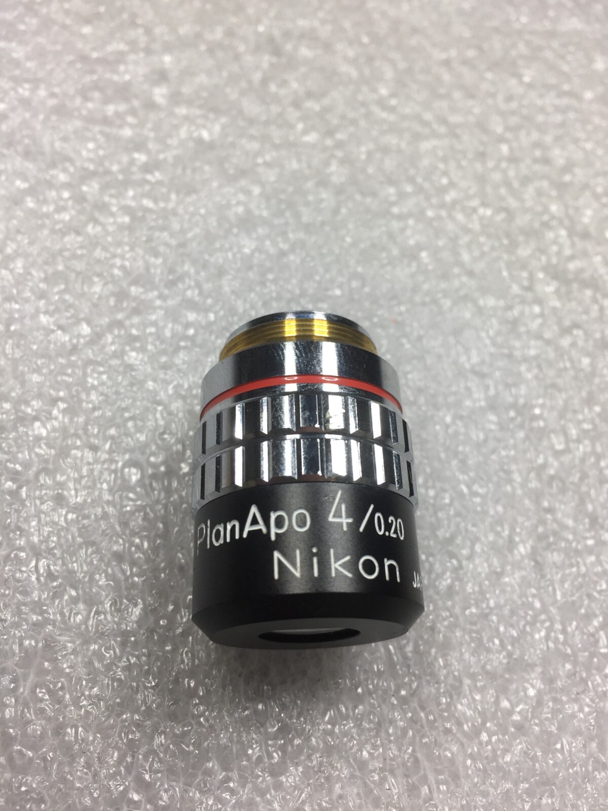 Genuine Nikon Plan Apo 4/0.20 160/- Microscope Objective 
