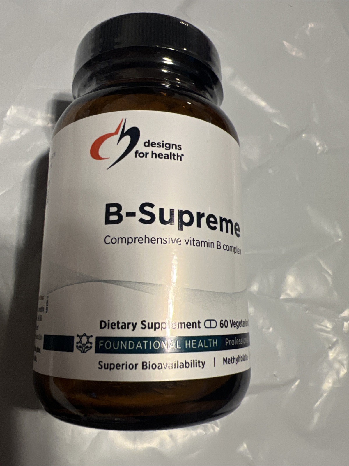 Designs For Health B-Supreme 60 Capsules Exp 04/28 Designs For Health B-Supreme 60 Capsules Exp 04/28