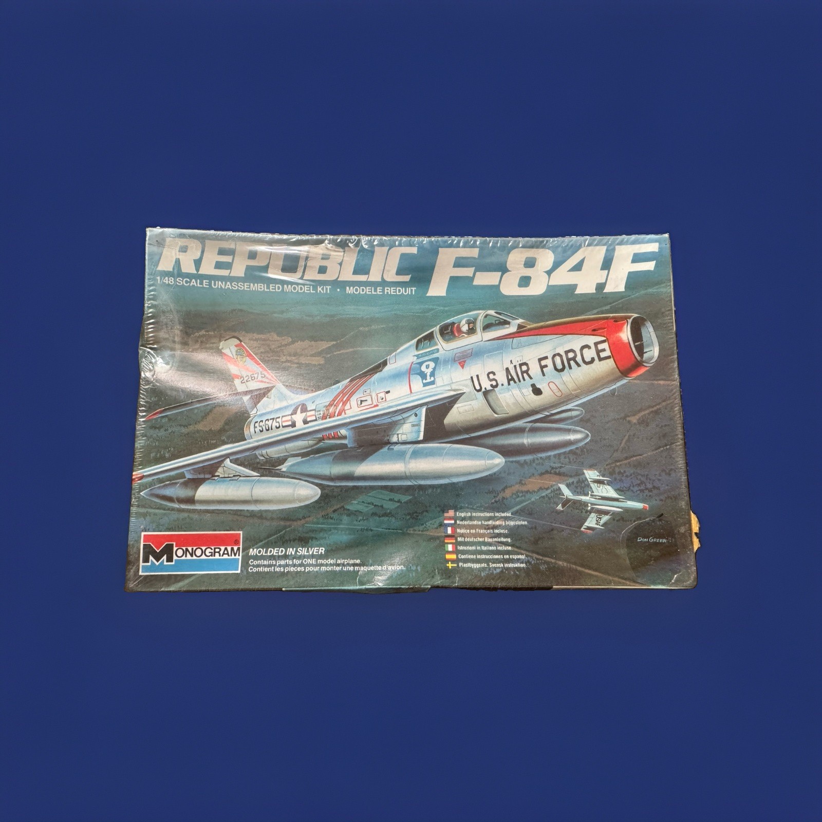 MONOGRAM #5437 “Republic F-84F Jet Fighter” Kit