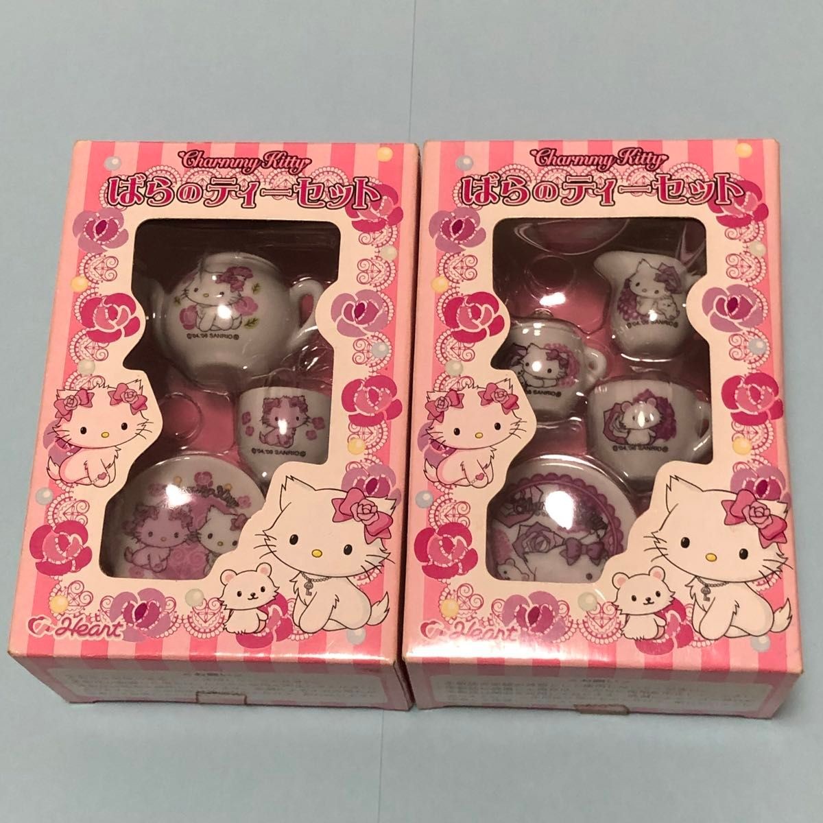 Sanrio Charmy Kitty Rose Tea Set Vintage Unopened Box Damaged