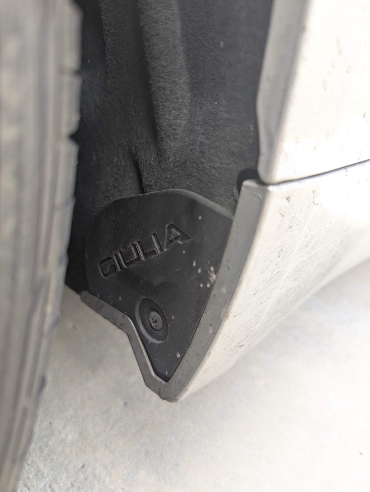 Alfa Romeo Giulia Fender Liner Cover Caps (Set of 2) | Fits Giulia Q4 Ti QV Q2
