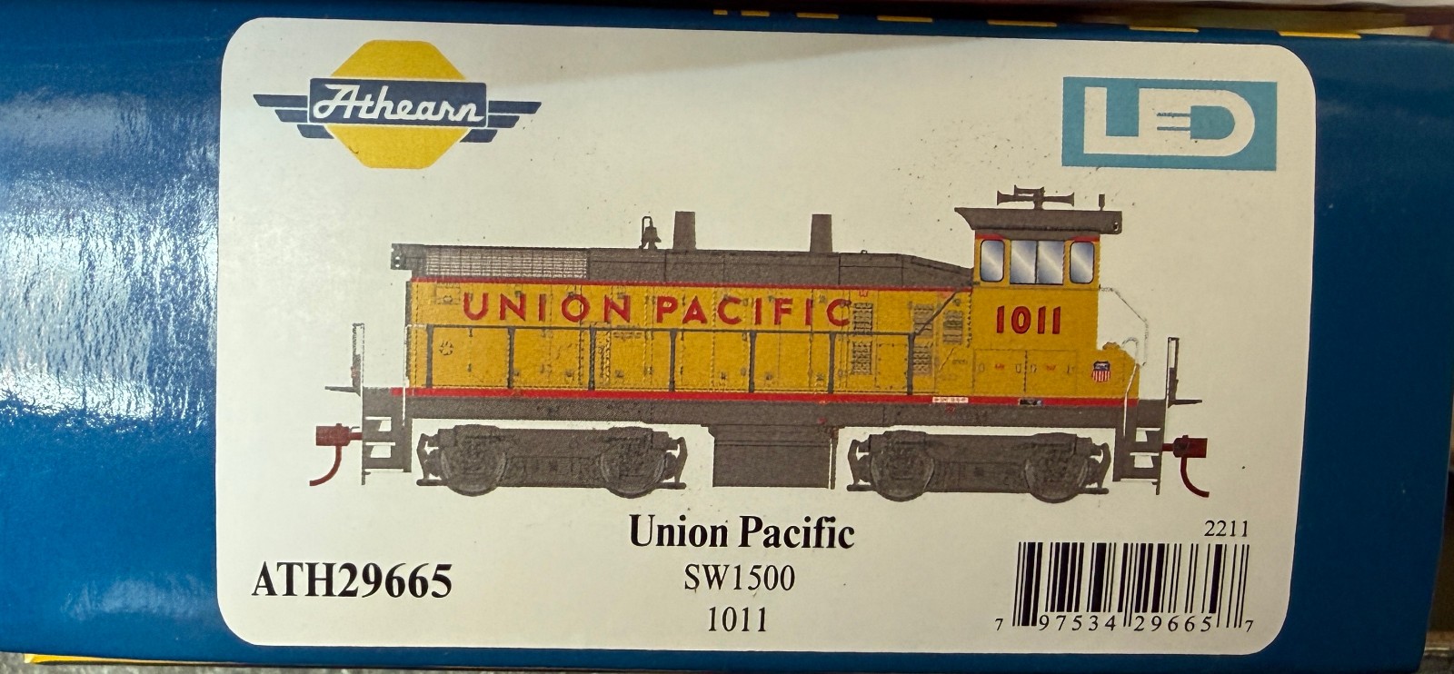 SW1500 NEW RARE ATHEARN RTR HO MINT UNION PACIFIC RARE OOP LED UP #1011