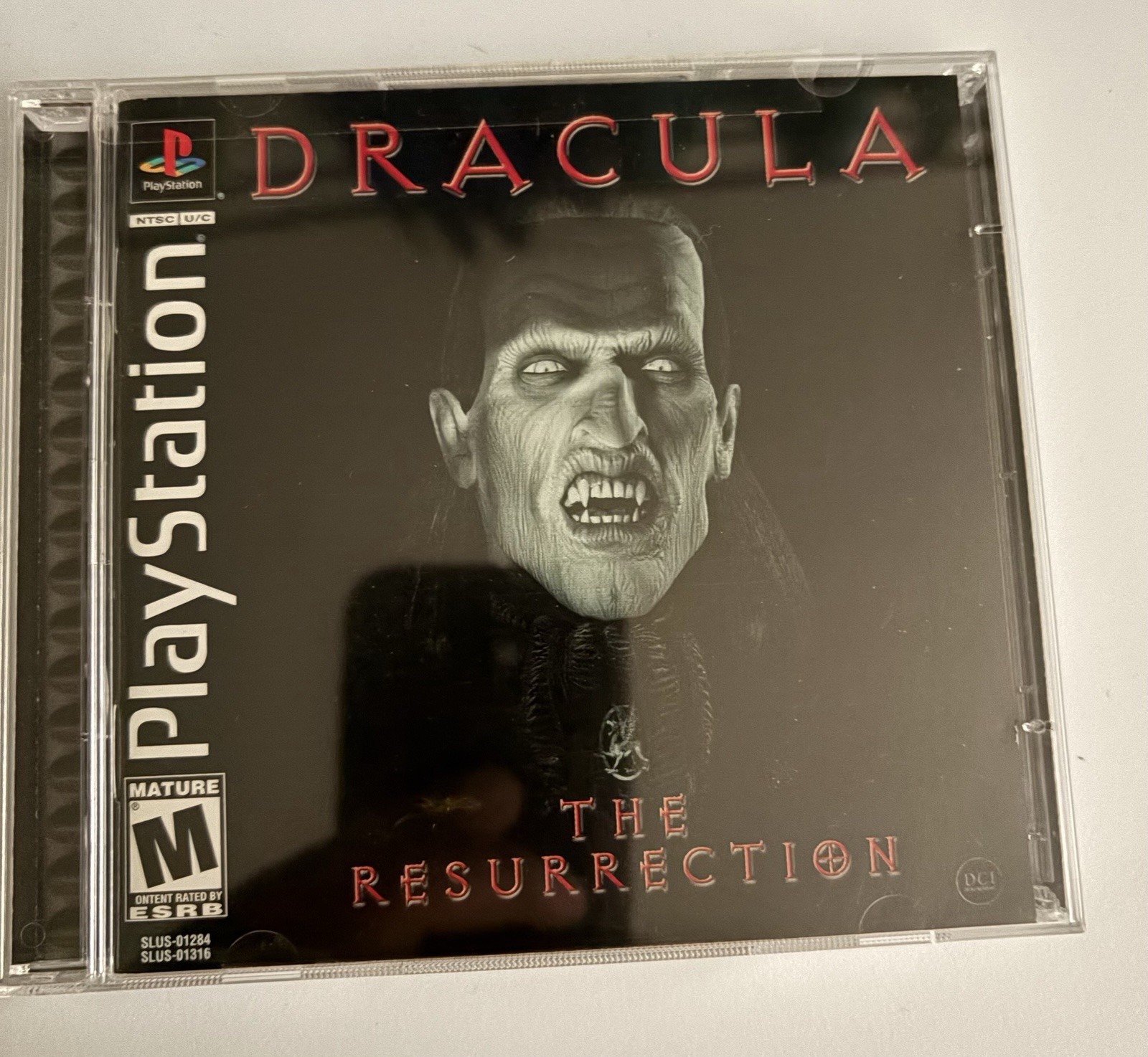 Dracula The Resurrection Playstation PS1 CIB Disks Manual Reg Card Authentic