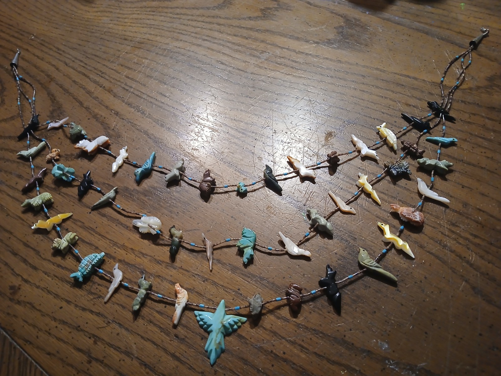 +3This is a vintage Native American Zuni fetish necklace. +3This is a vintage Native American Zuni fetish necklace.