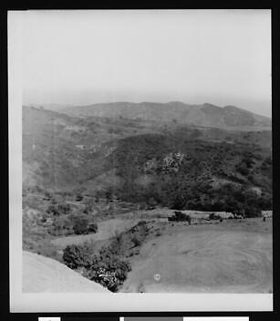 Brentwood farmland in the Santa Monica Canyon 1904 detail 2 Califo - Old Photo